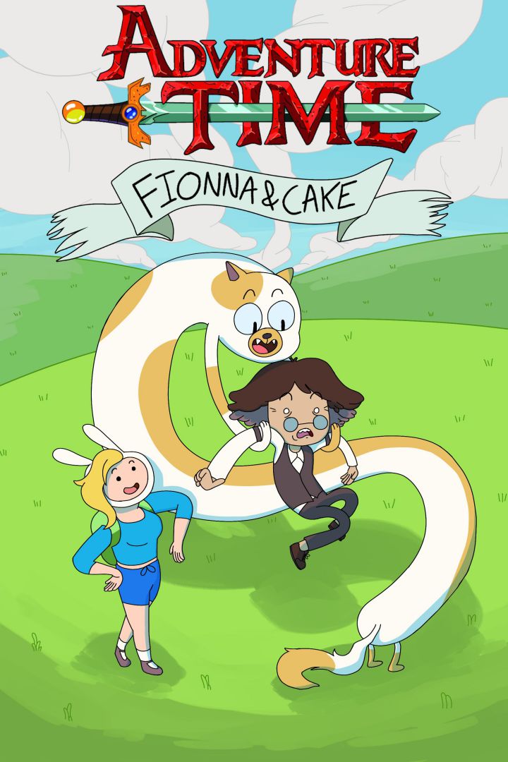 Adventure Time Fionna a nd Cake_